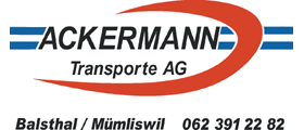 Schweiz Unternehmen Ackermann Transporte AG im Balsthal SO
